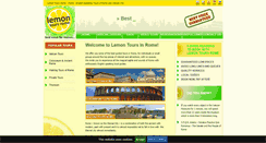Desktop Screenshot of lemontoursrome.com